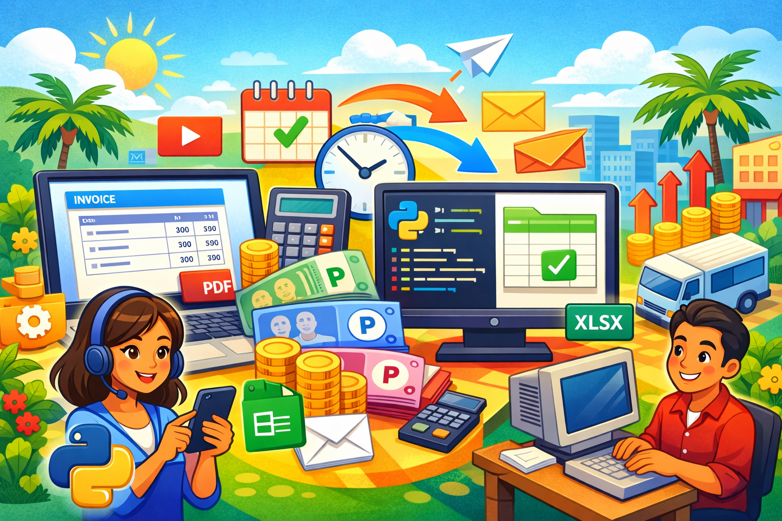 Build a Free Invoice Generator That Can Earn You $500+/Month in VA Bookkeeping Work