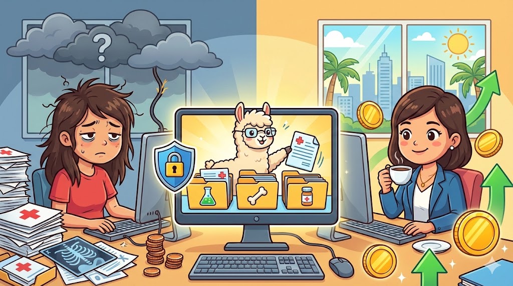 Healthcare Document Processing With Local AI — How VAs Can Handle $10–$12/hr Medical Admin Jobs