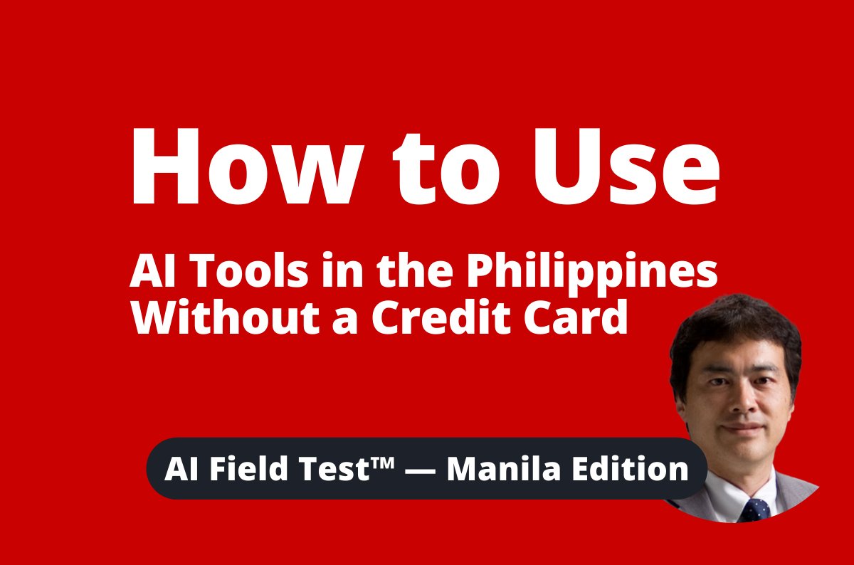 How to Use AI Tools in the Philippines Without a Credit Card