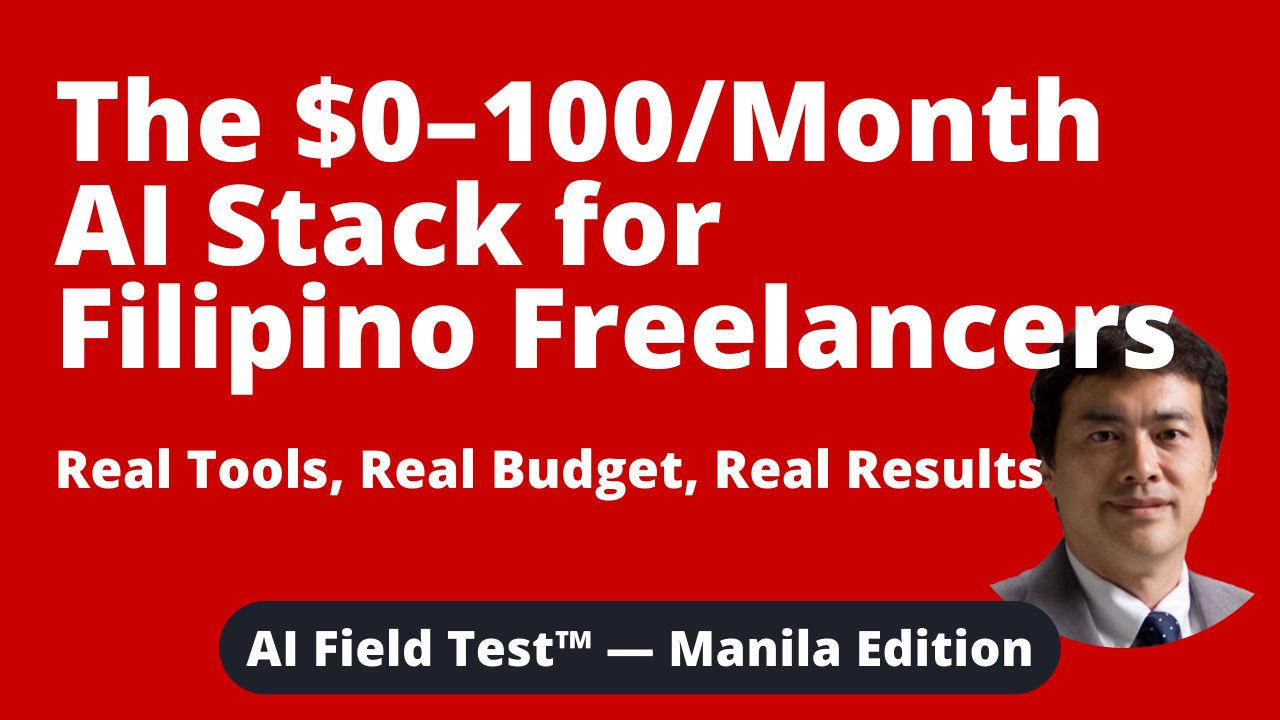 The $0–100/Month AI Stack for Filipino Virtual Assistants